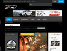 Tablet Screenshot of christcenteredgamer.com